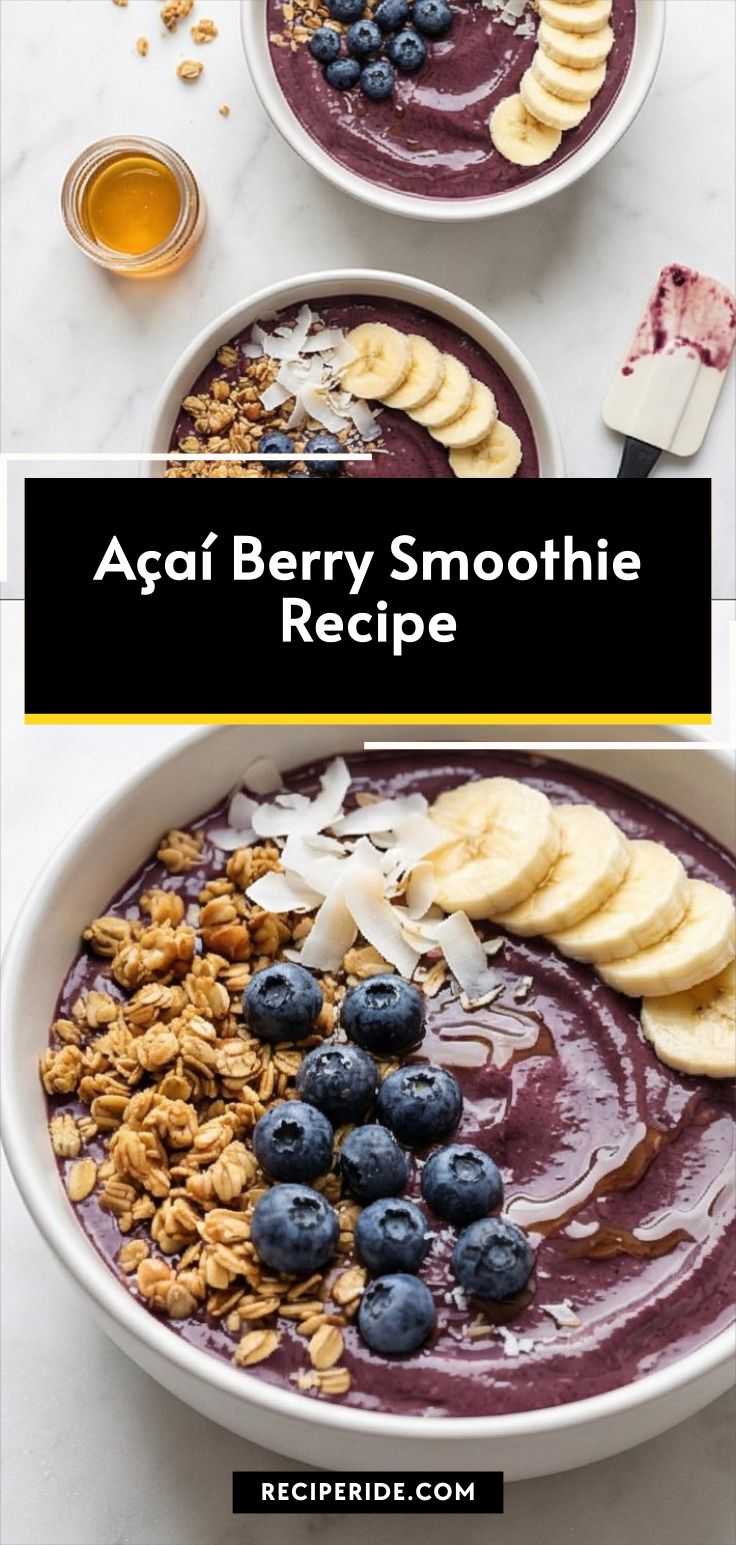 Açaí Berry Smoothie Recipe