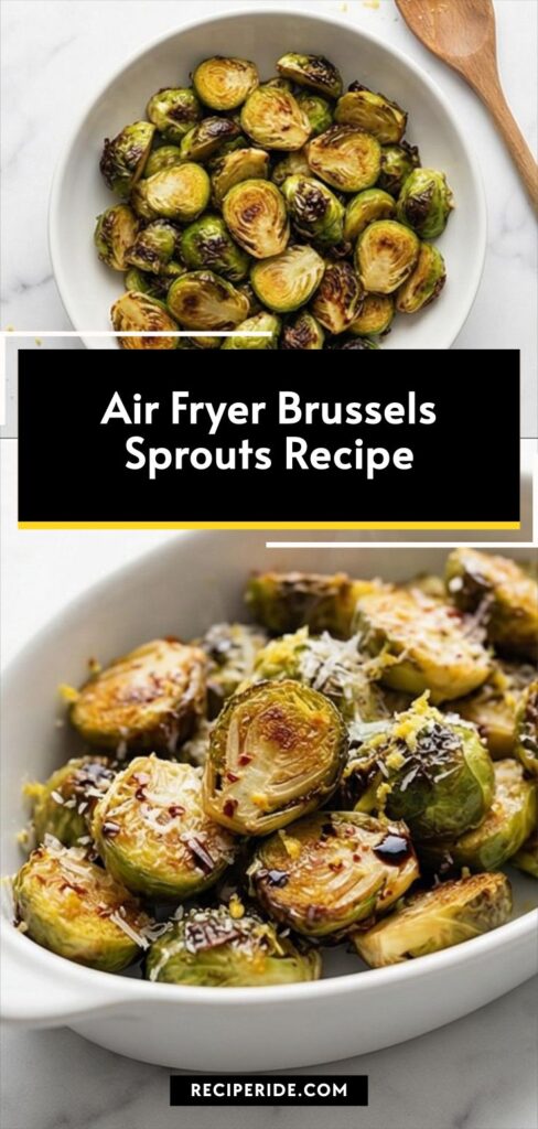 Air Fryer Brussels Sprouts Recipe