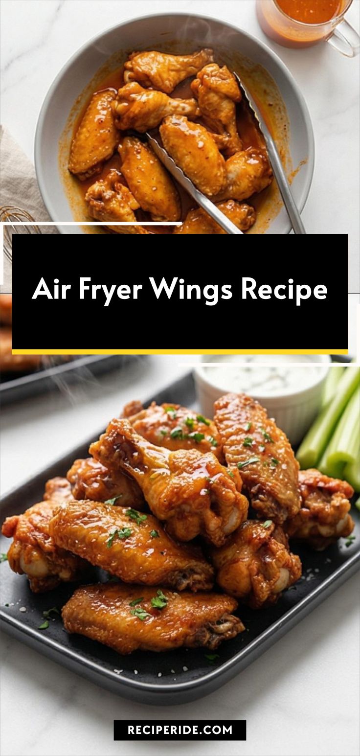 Air Fryer Wings Recipe