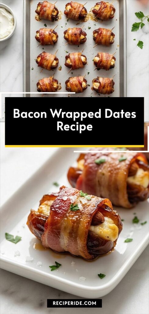 Bacon Wrapped Dates Recipe