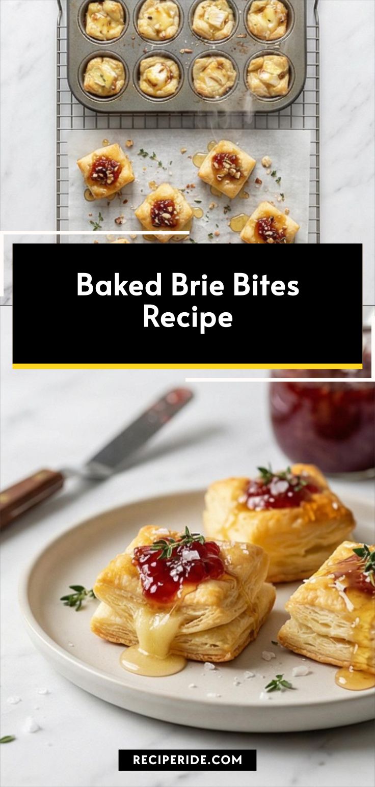 Baked Brie Bites Recipe