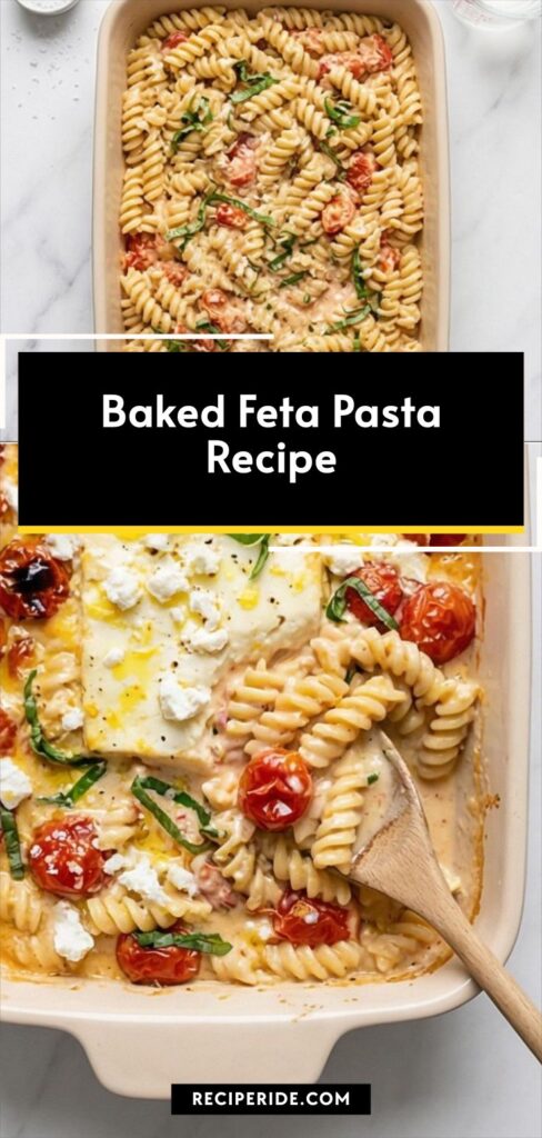 Baked Feta Pasta Recipe