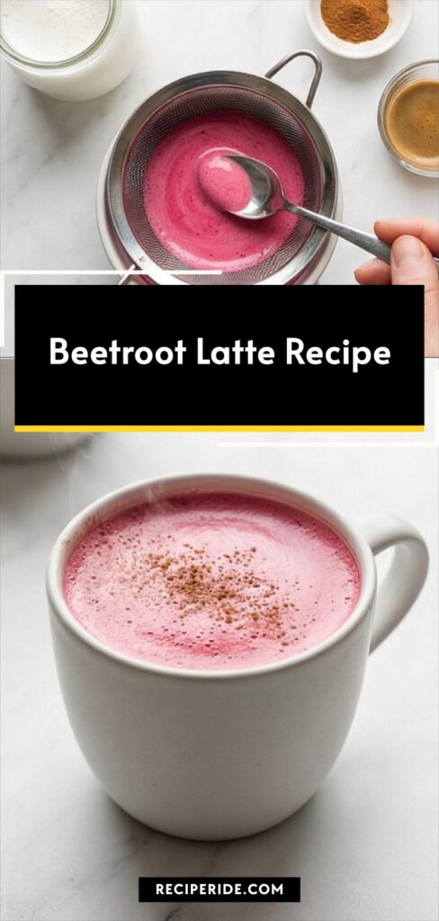 Beetroot Latte Recipe