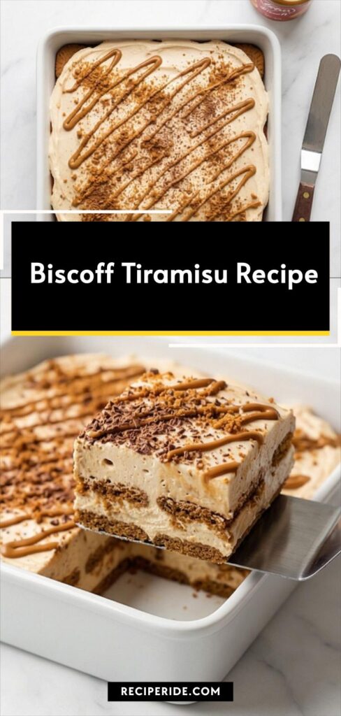 Biscoff Tiramisu Recipe