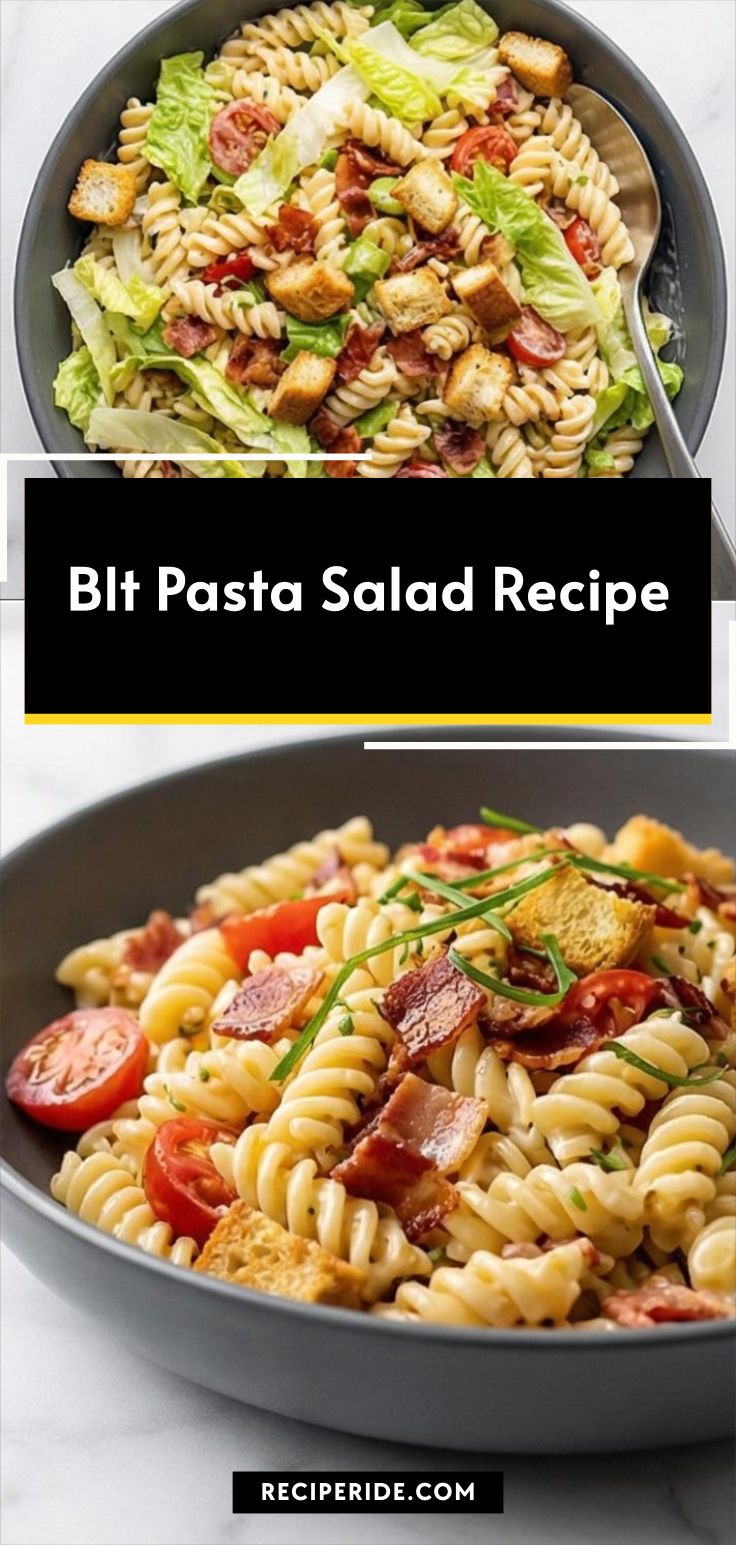 Blt Pasta Salad Recipe