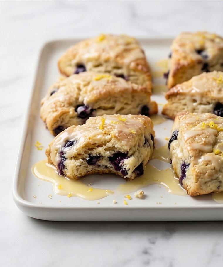 Blueberry Lemon Scones Recipe