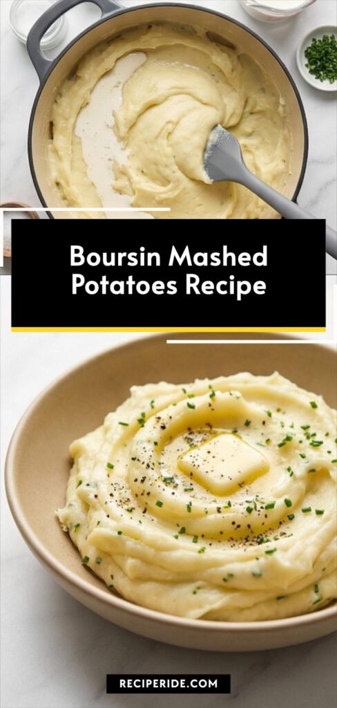 Boursin Mashed Potatoes Recipe
