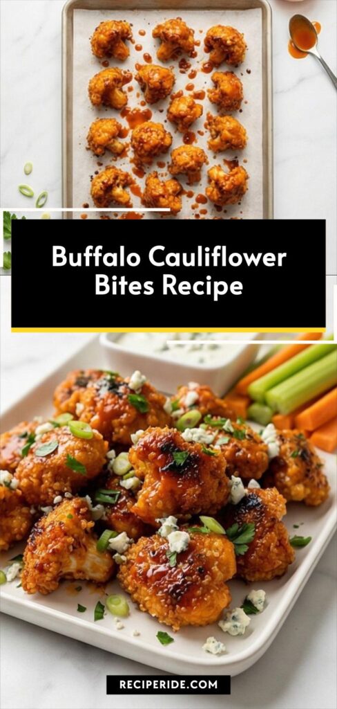 Buffalo Cauliflower Bites Recipe
