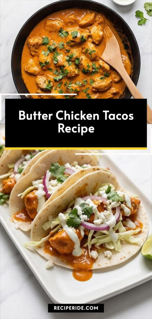 Butter Chicken Tacos Recipe