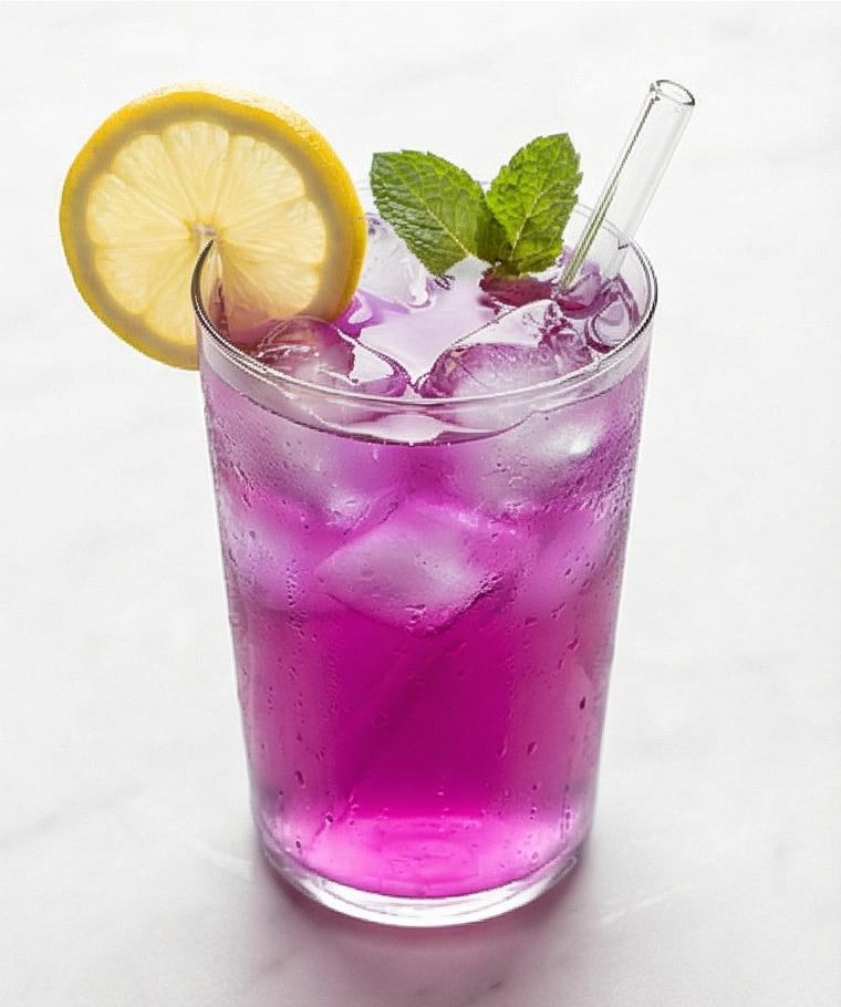 Butterfly Pea Lemonade Recipe