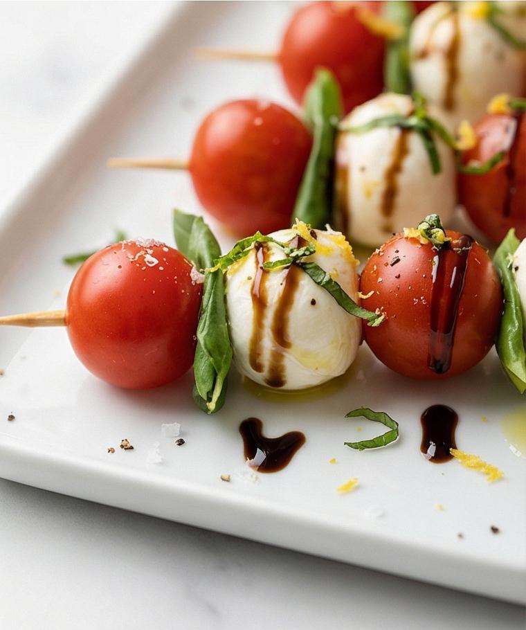 Caprese Salad Skewers Recipe