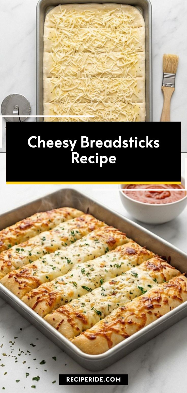 Cheesy Breadsticks Recipe