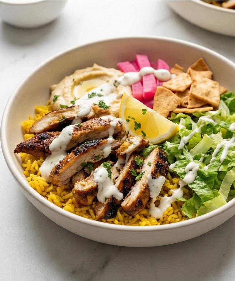 Chicken Shawarma Bowl Recipe