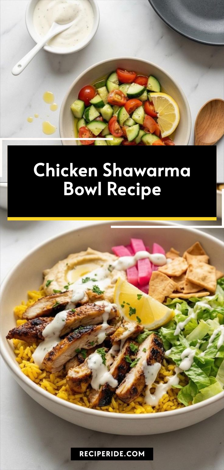 Chicken Shawarma Bowl Recipe
