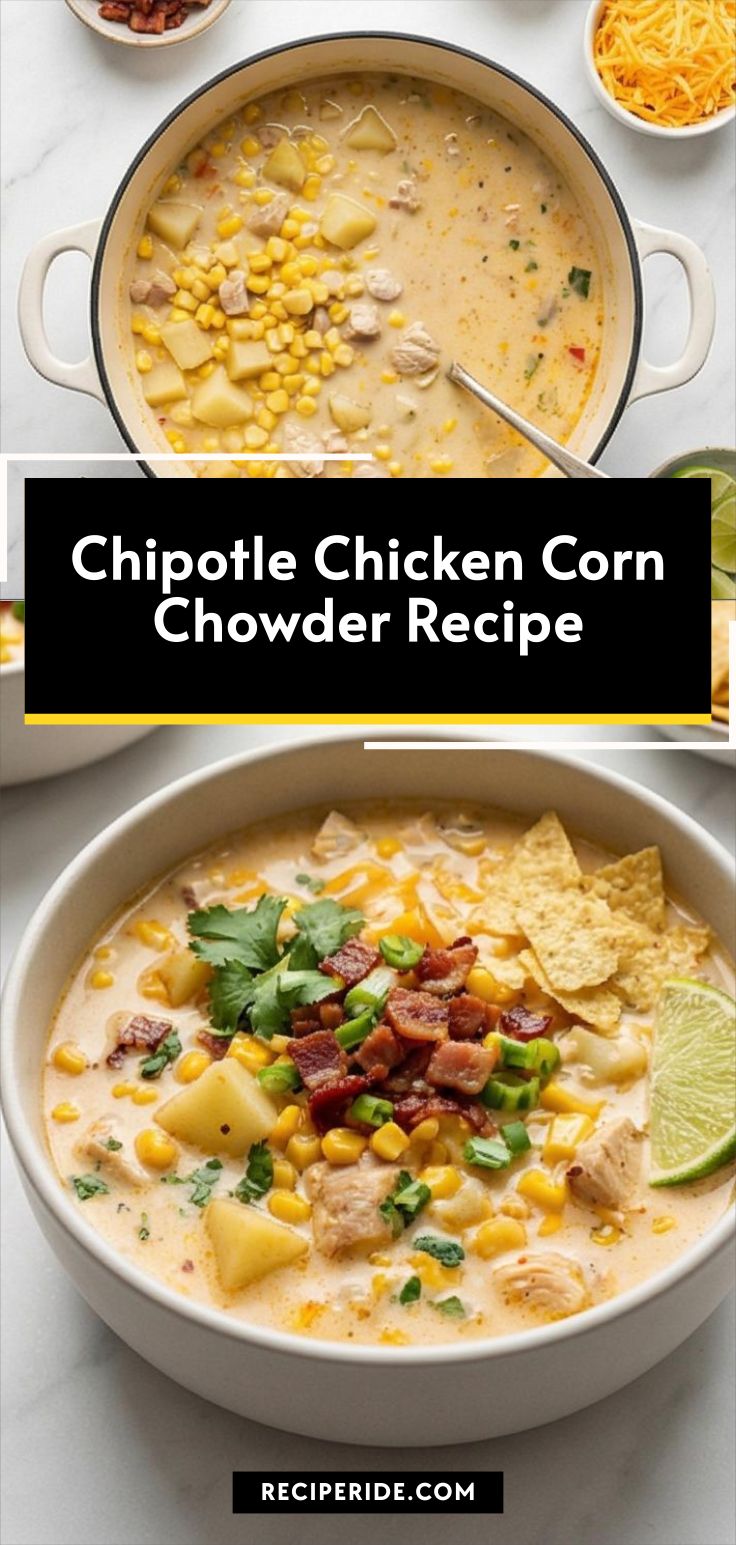 Chipotle Chicken Corn Chowder Recipe