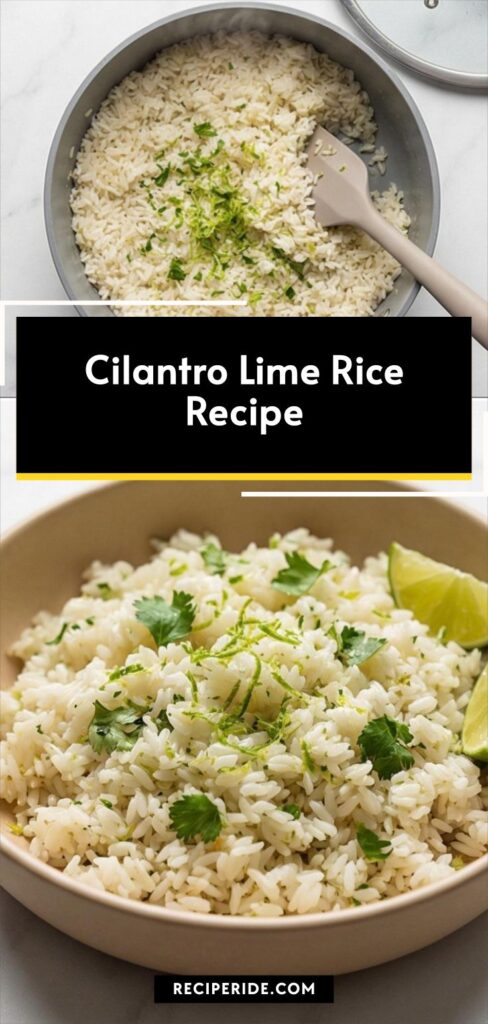 Cilantro Lime Rice Recipe
