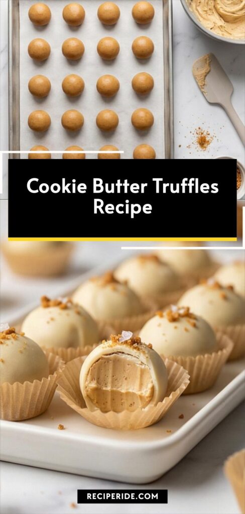 Cookie Butter Truffles Recipe
