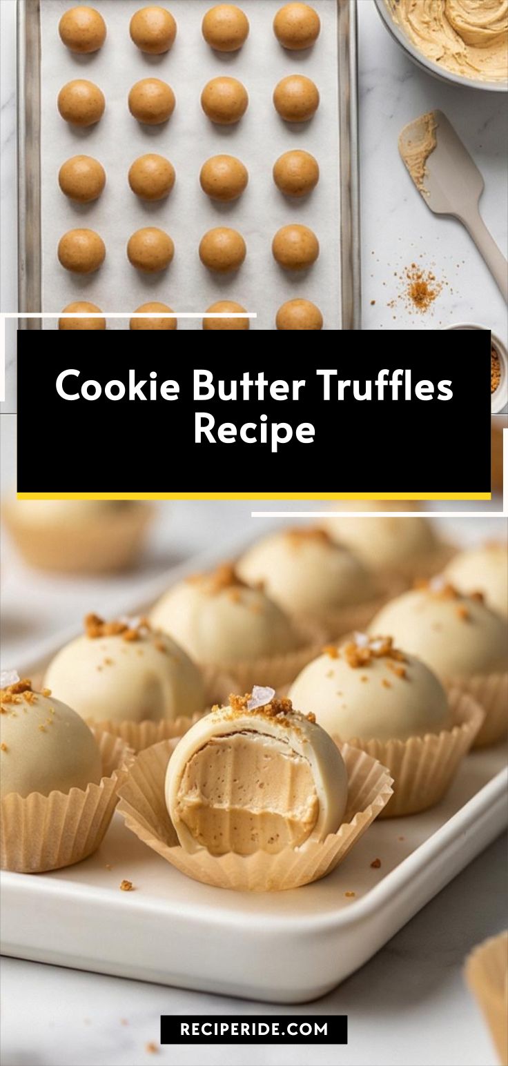 Cookie Butter Truffles Recipe