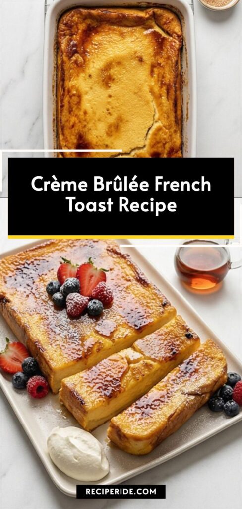 Crème Brûlée French Toast Recipe