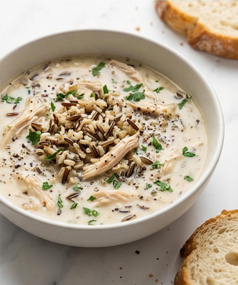 Creamy Wild Rice Soup Recipe