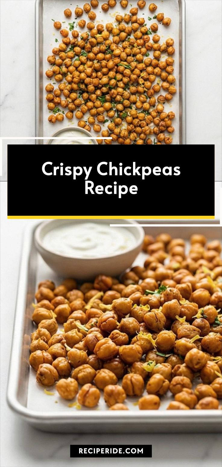 Crispy Chickpeas Recipe