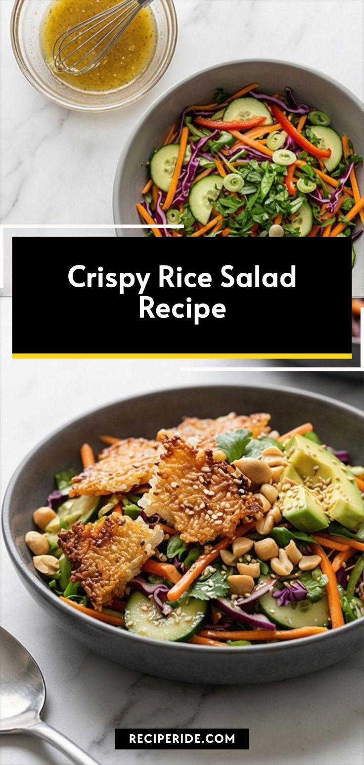Crispy Rice Salad Recipe