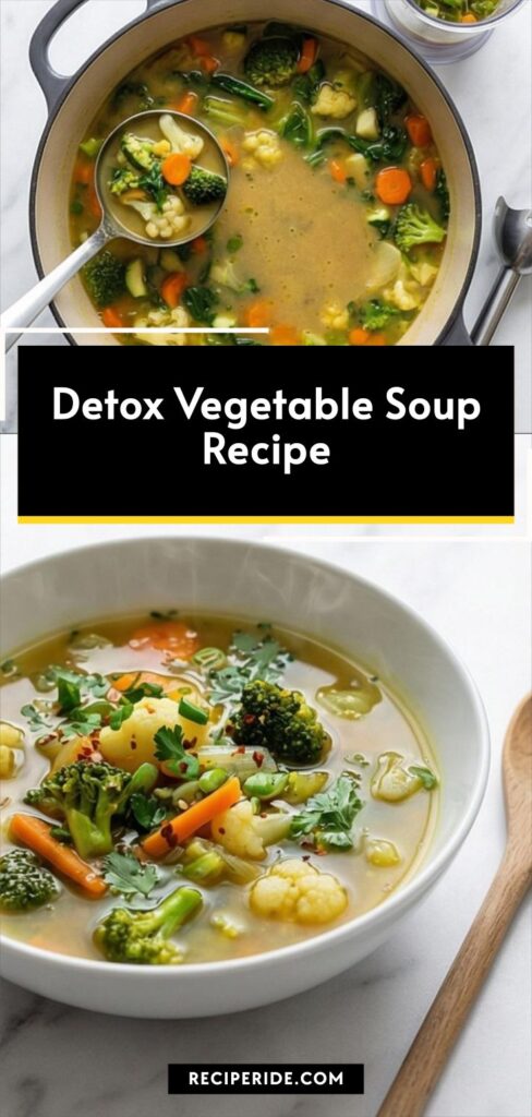 Detox Vegetable Soup Recipe
