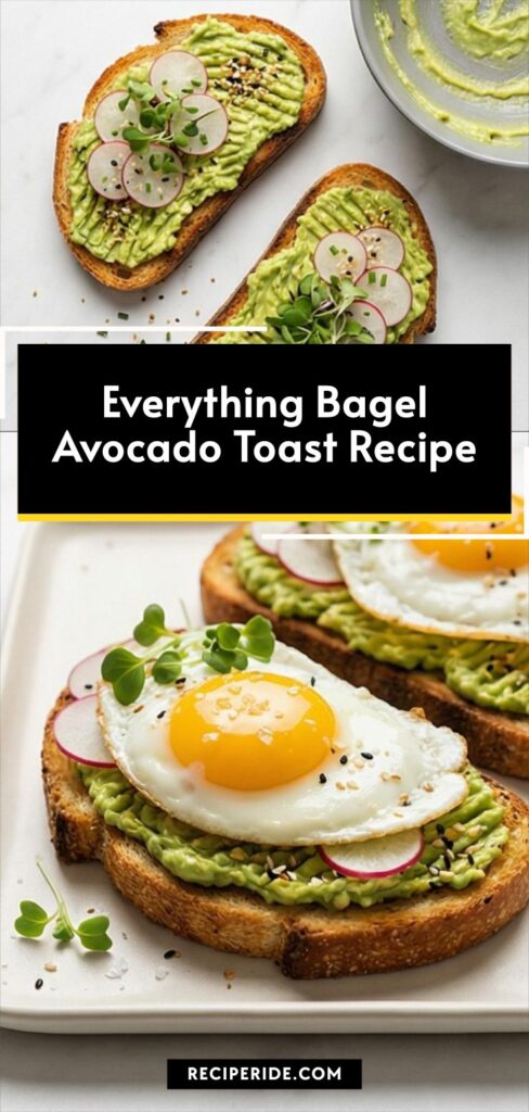 Everything Bagel Avocado Toast Recipe