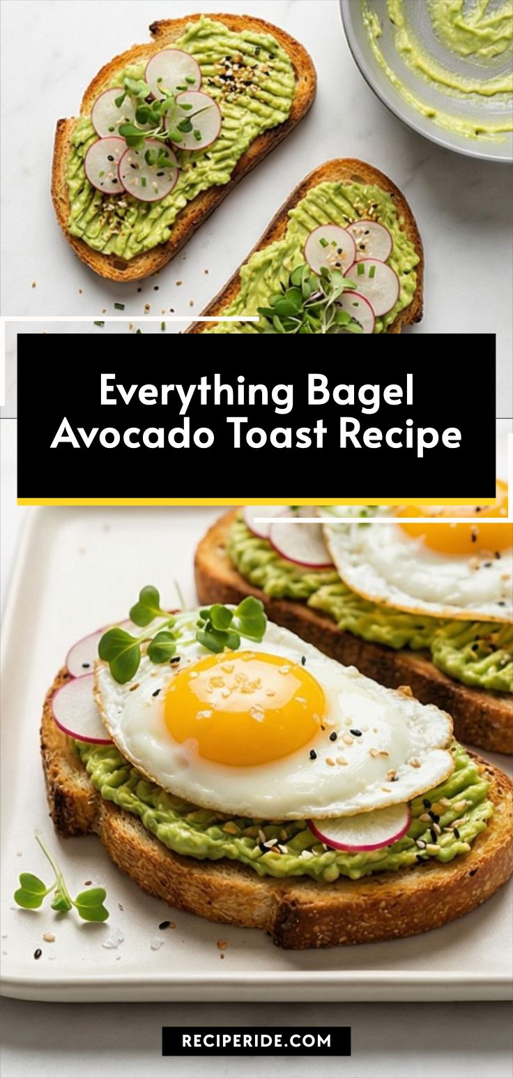 Everything Bagel Avocado Toast Recipe