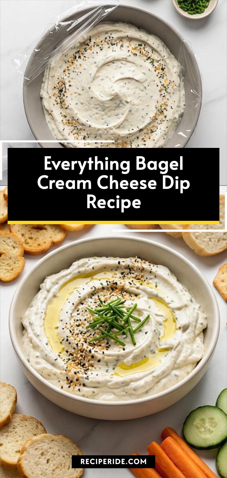 Everything Bagel Cream Cheese Dip Recipe