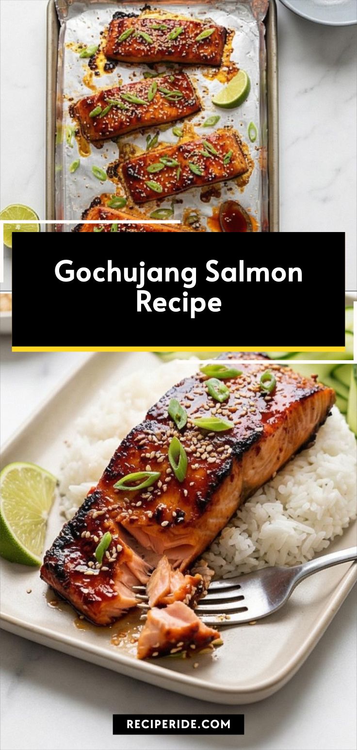 Gochujang Salmon Recipe