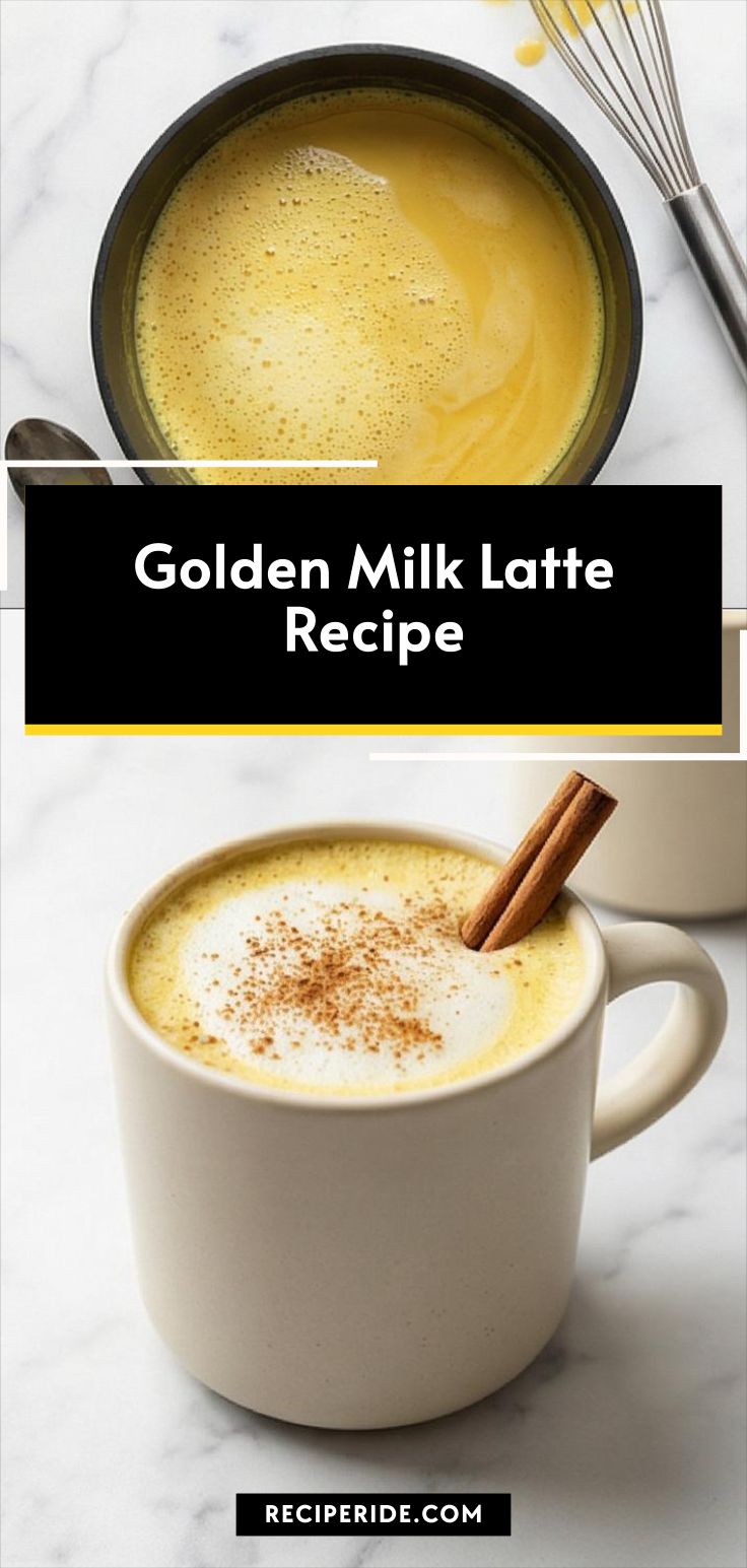 Golden Milk Latte Recipe