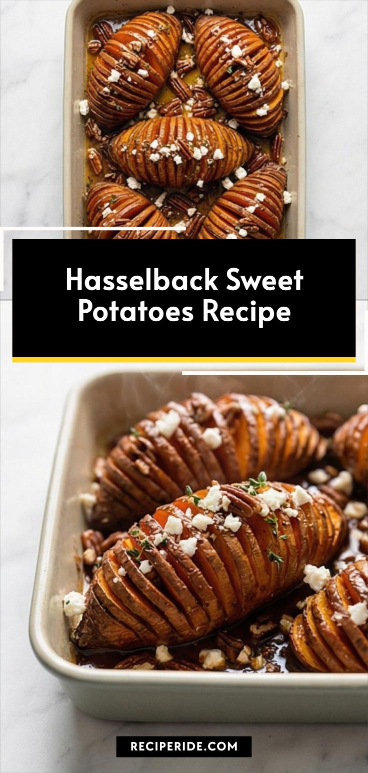 Hasselback Sweet Potatoes Recipe