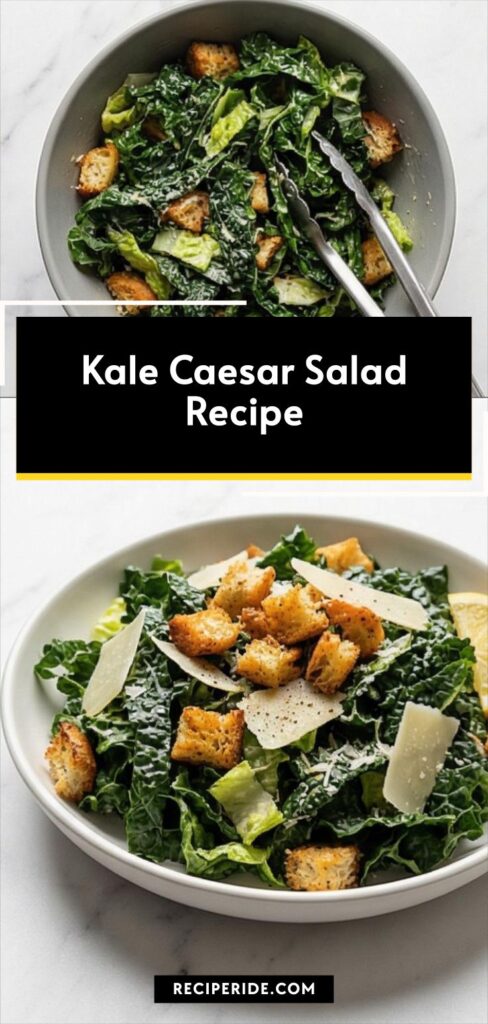 Kale Caesar Salad Recipe