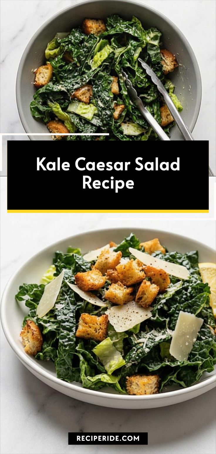 Kale Caesar Salad Recipe
