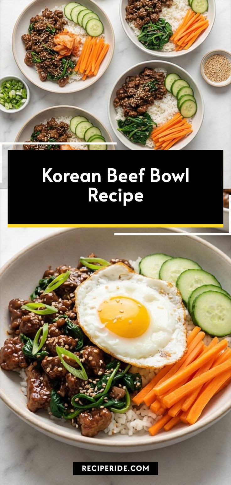 Korean Beef Bowl Recipe