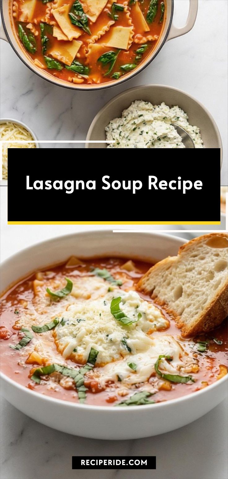 Lasagna Soup Recipe