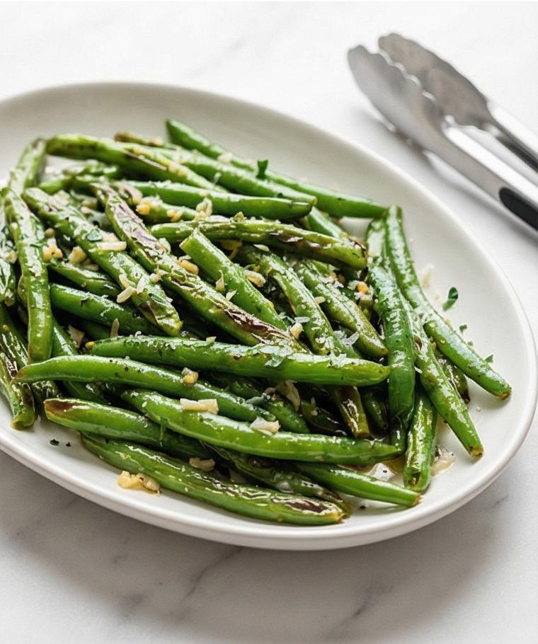Lemon Garlic Green Beans Recipe