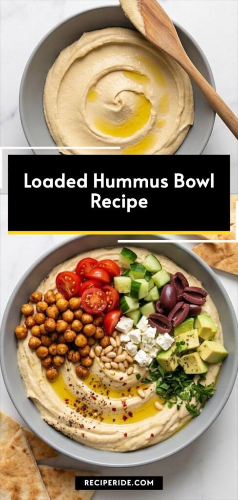 Loaded Hummus Bowl Recipe