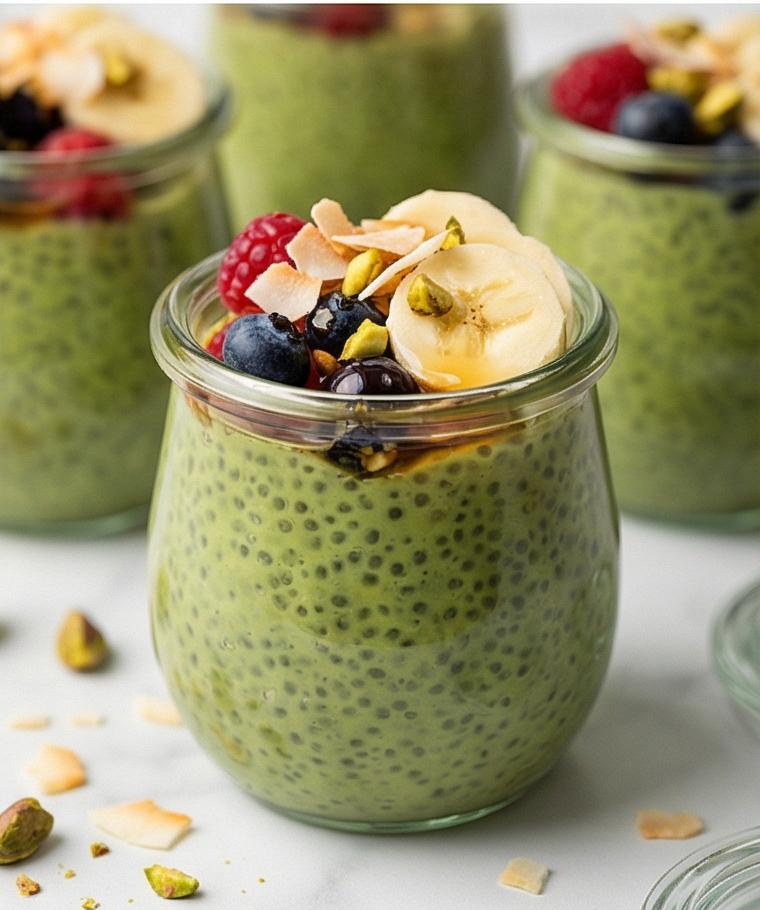 Matcha Chia Pudding Recipe