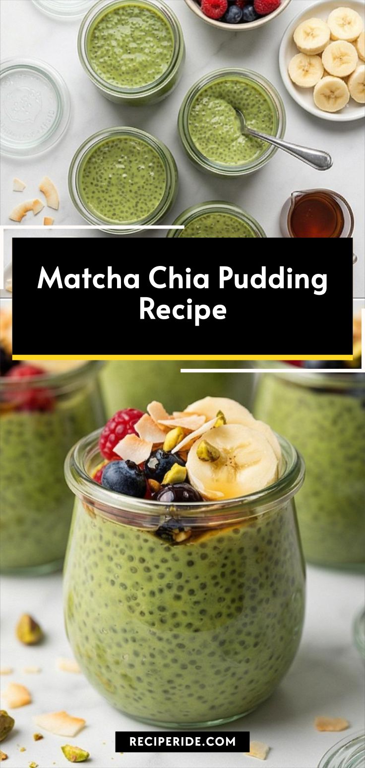 Matcha Chia Pudding Recipe