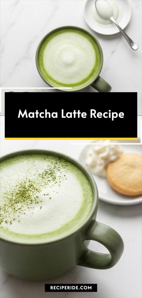 Matcha Latte Recipe