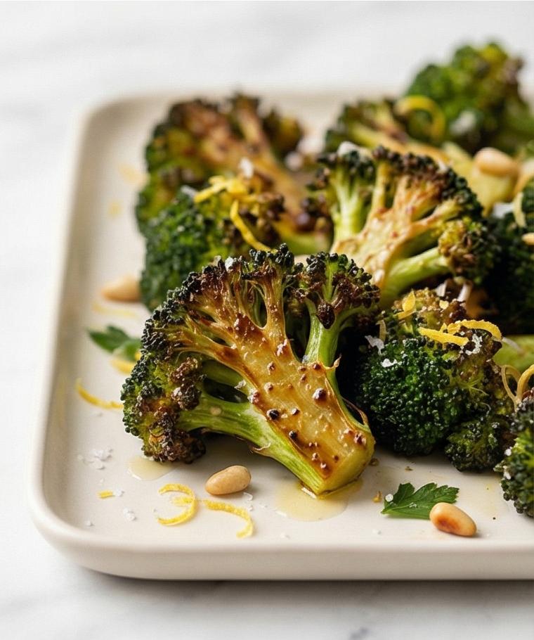 Parmesan Roasted Broccoli Recipe