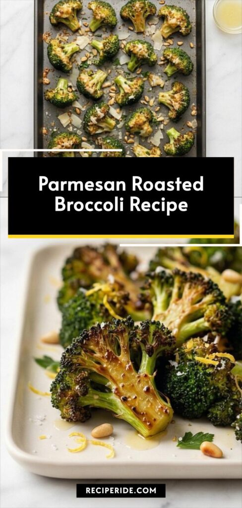 Parmesan Roasted Broccoli Recipe