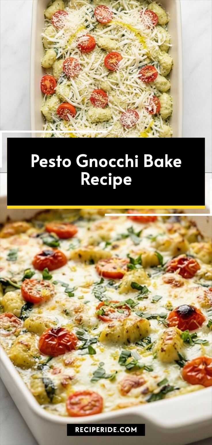 Pesto Gnocchi Bake Recipe