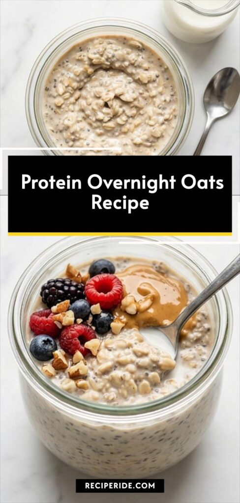 Protein Overnight Oats Recipe