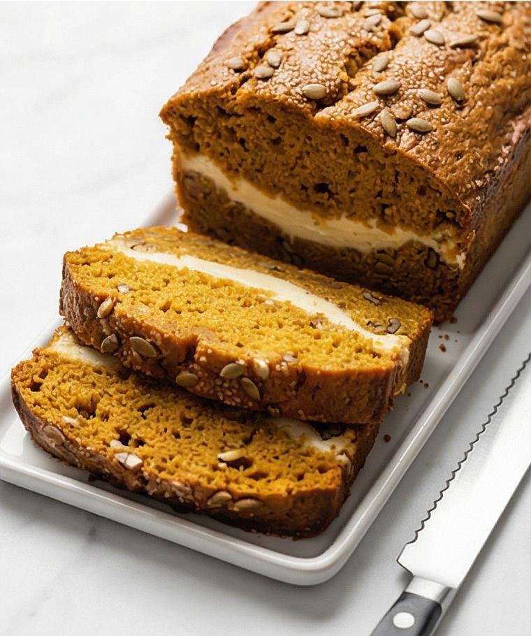 Pumpkin Cream Cheese Bread Recipe