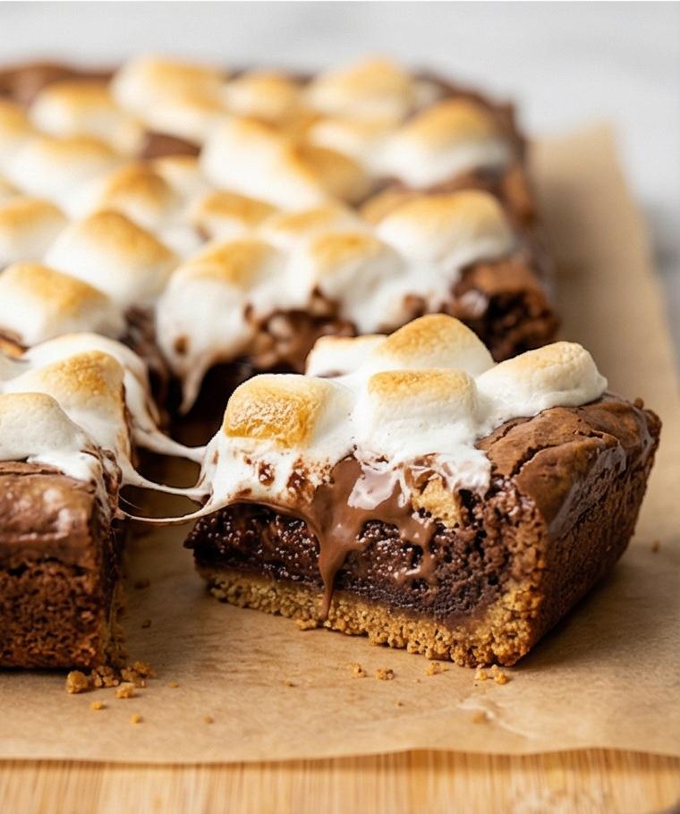 S’mores Brownies Recipe