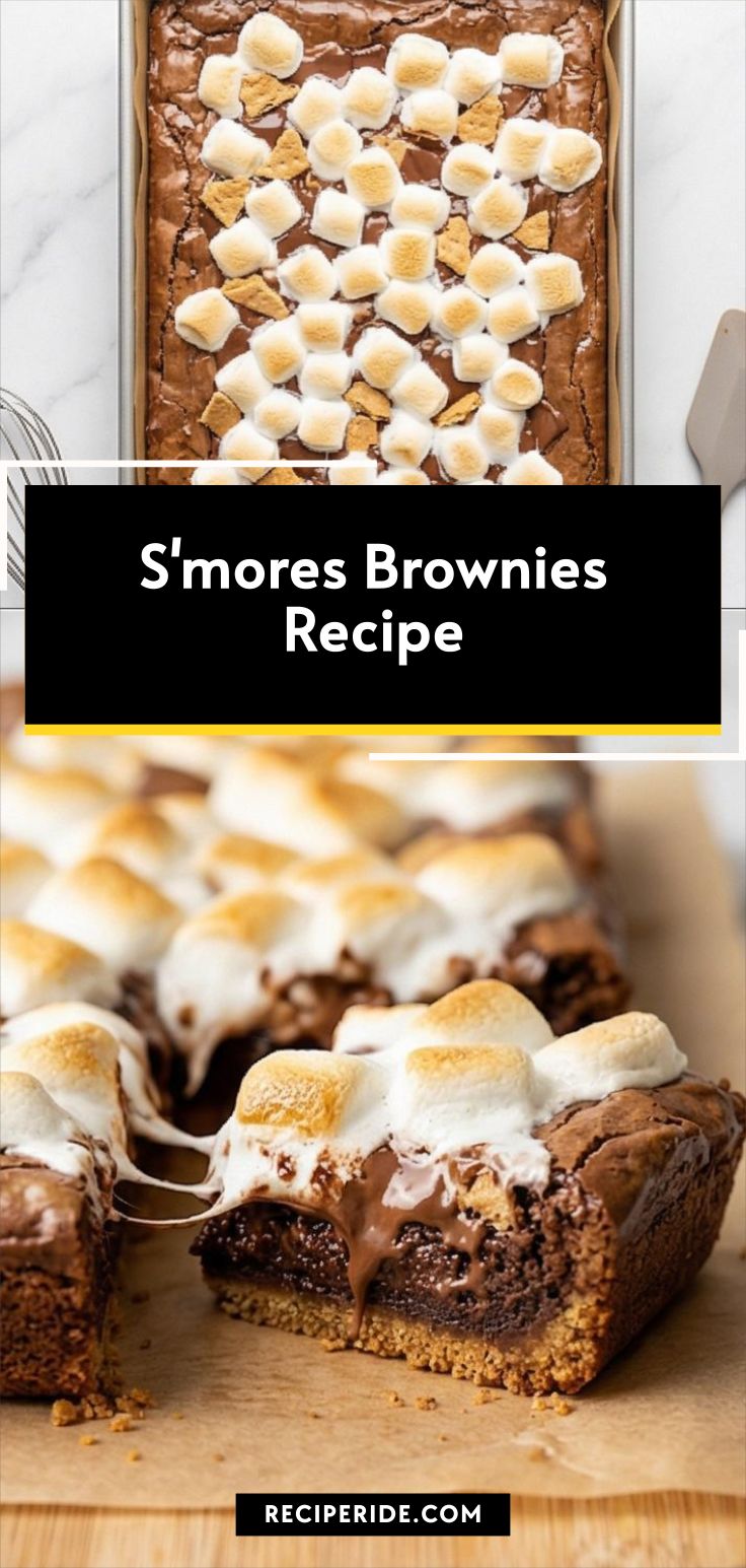 S'mores Brownies Recipe