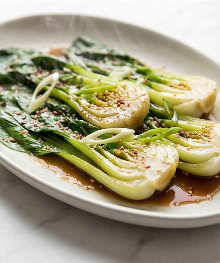 Sesame Soy Bok Choy Recipe